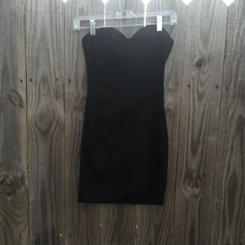Tobi strapless dress