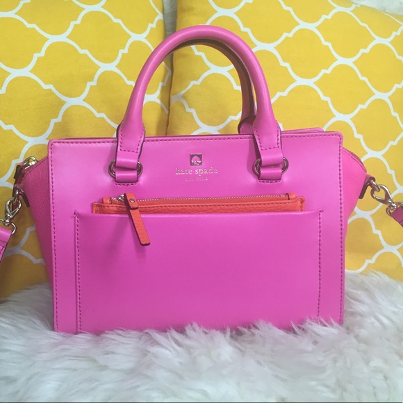 kate spade Handbags - 🌸OFFERS?🌸Kate Spade All Leather Two Tone Satchel