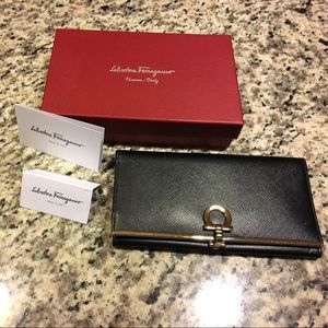 Salvatore Ferragamo continental wallet