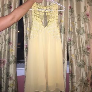 Boho open back dress