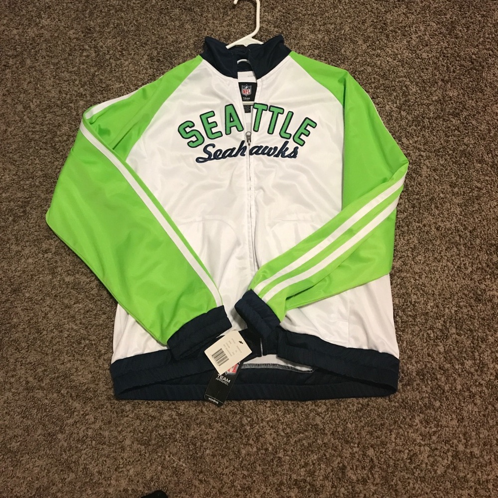 Seattle Seahawks track jacket