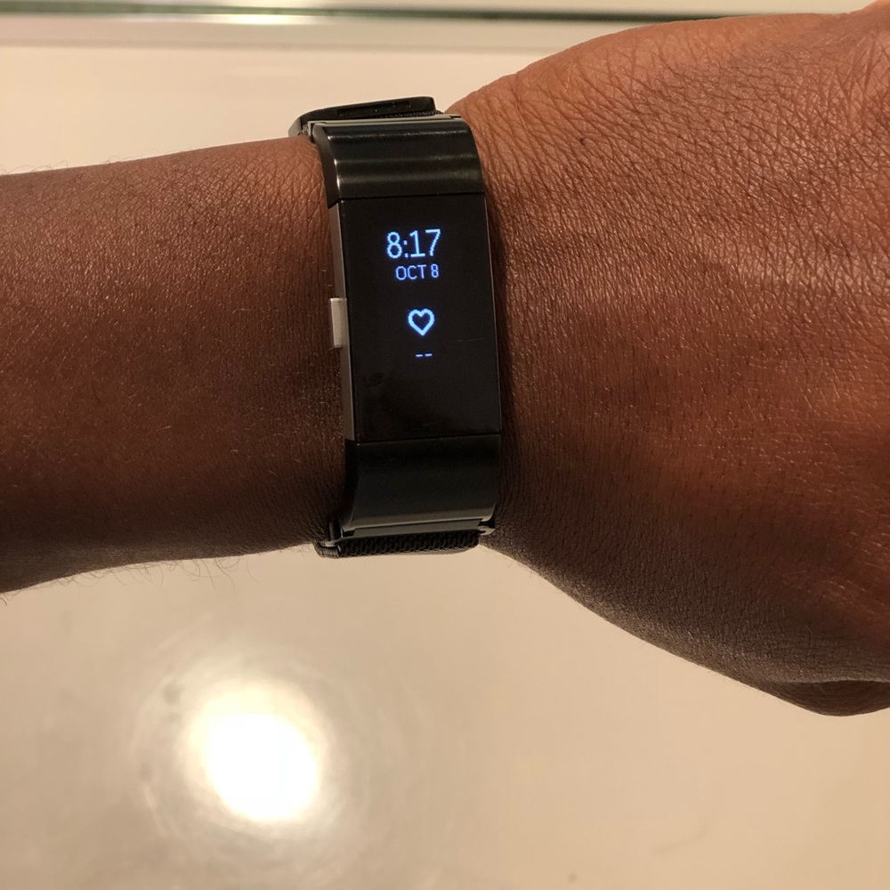 Fitbit Charge 2 with Milanese Loop