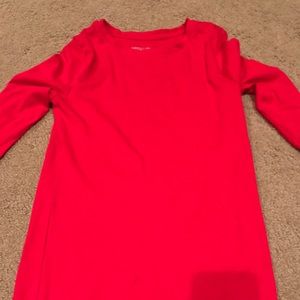 Red Long Sleeve Tshirt