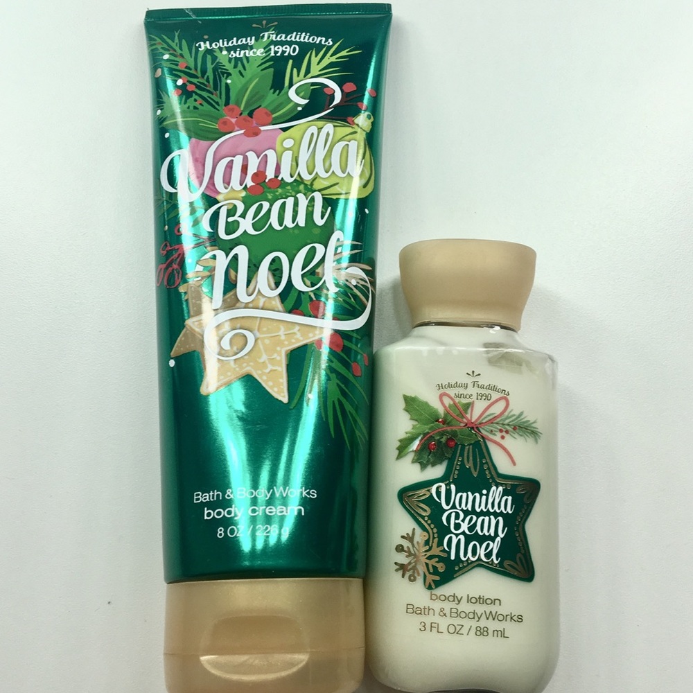 B&BW Vanilla Bean Noel full size & mini body cream