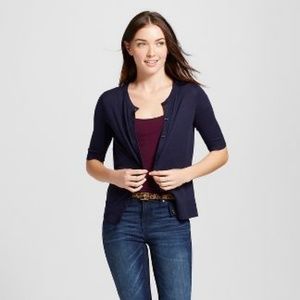 Navy blue merona cardigan