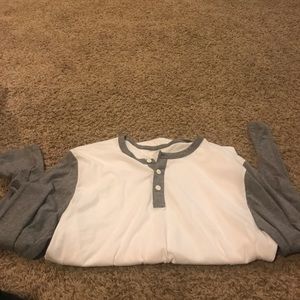 men's long sleeve shirt size L