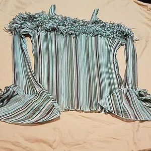 Off the shoulder blouse