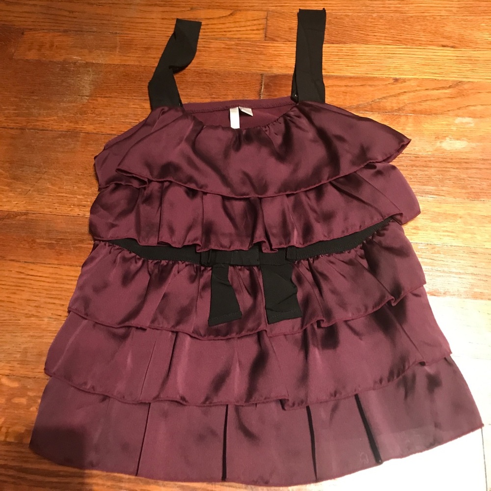 Lauren Conrad ruffle top