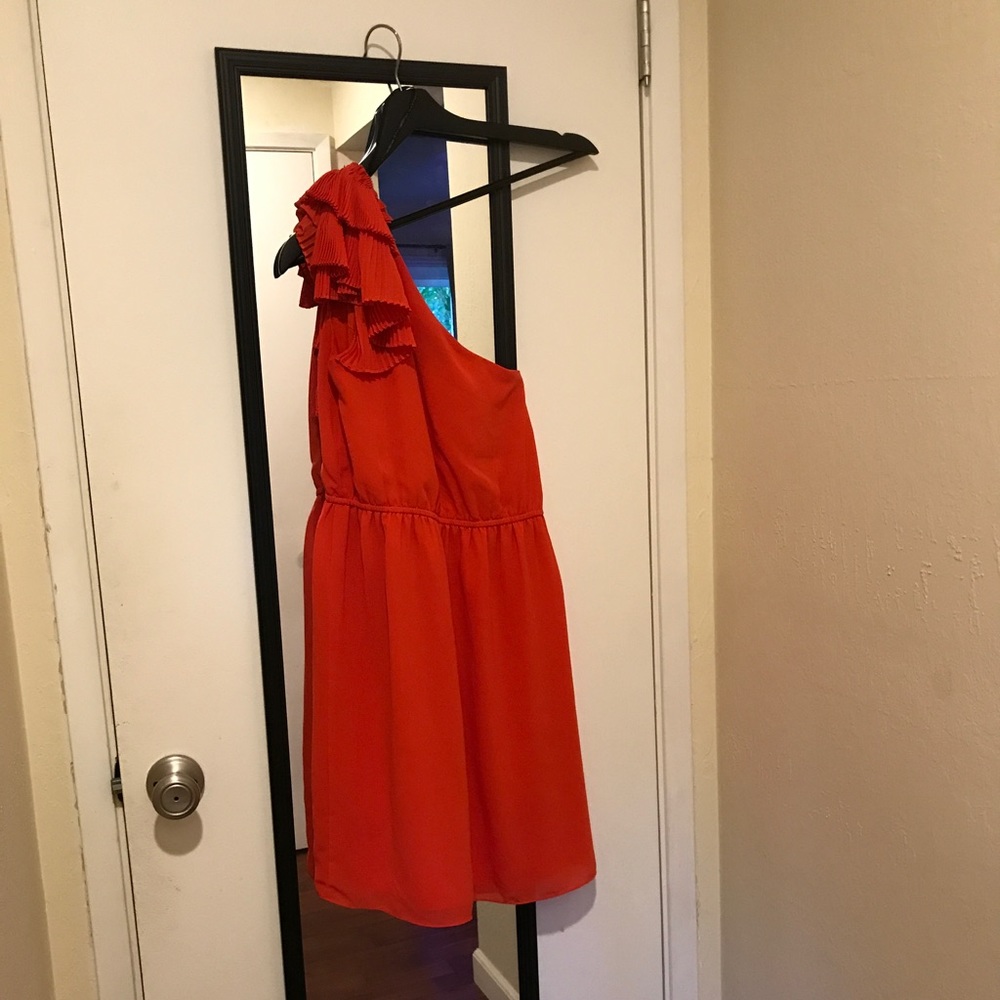 MM Couture by Miss Me One Shoulder Dress