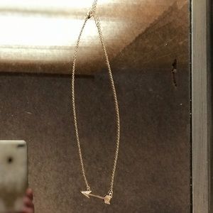 Gold Arrow Necklace