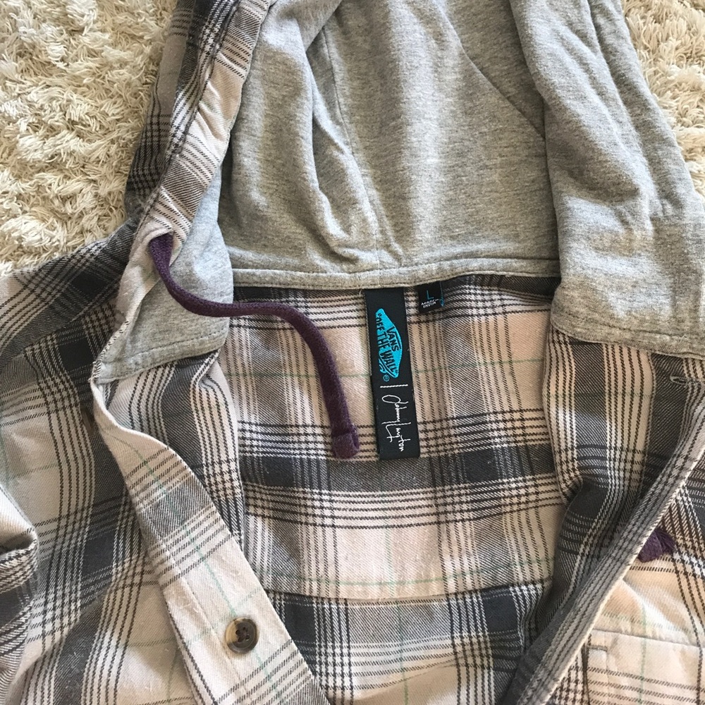 Men's vans long sleeve flannel