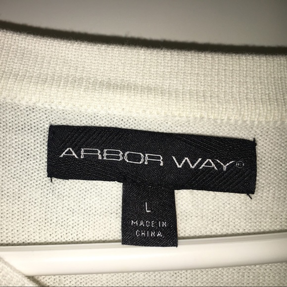 NEVER WORN, Arbor Way 100% Cotton Men's sweater - Picture 3 of 4