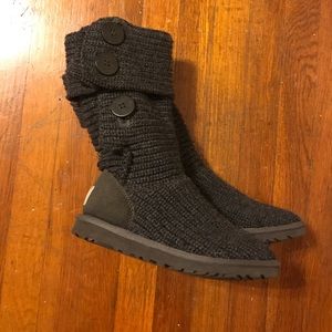 Ugg cardy (sweater boots) in gray