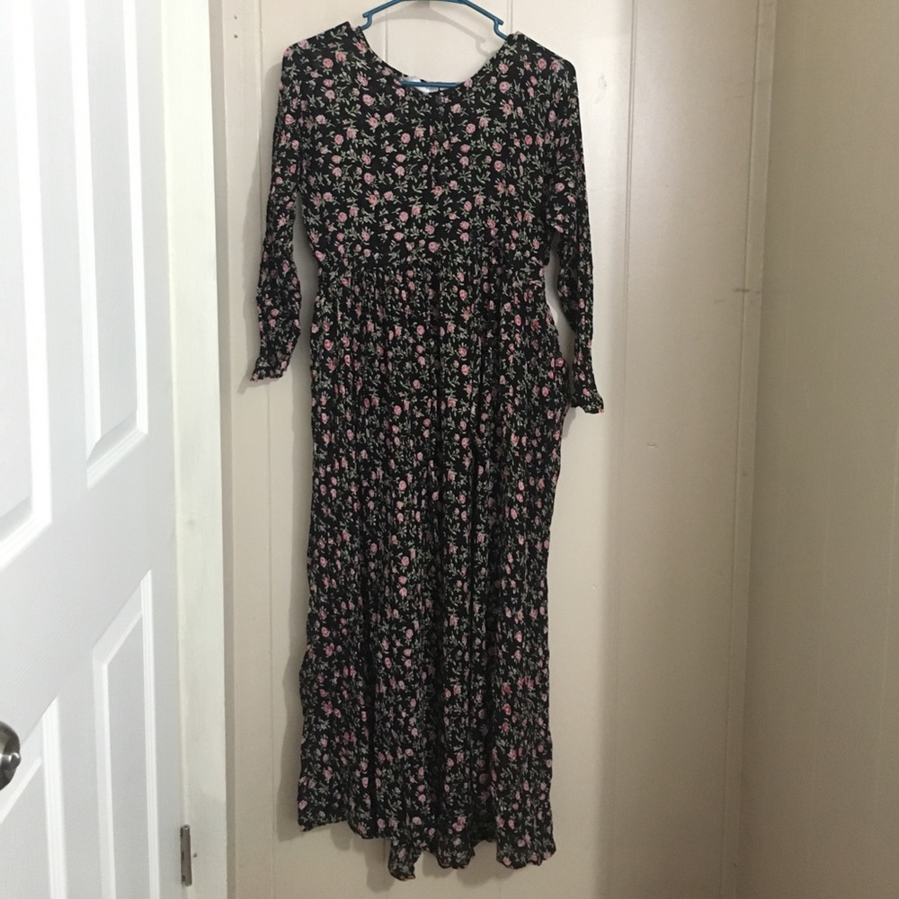 Maxi floral dress