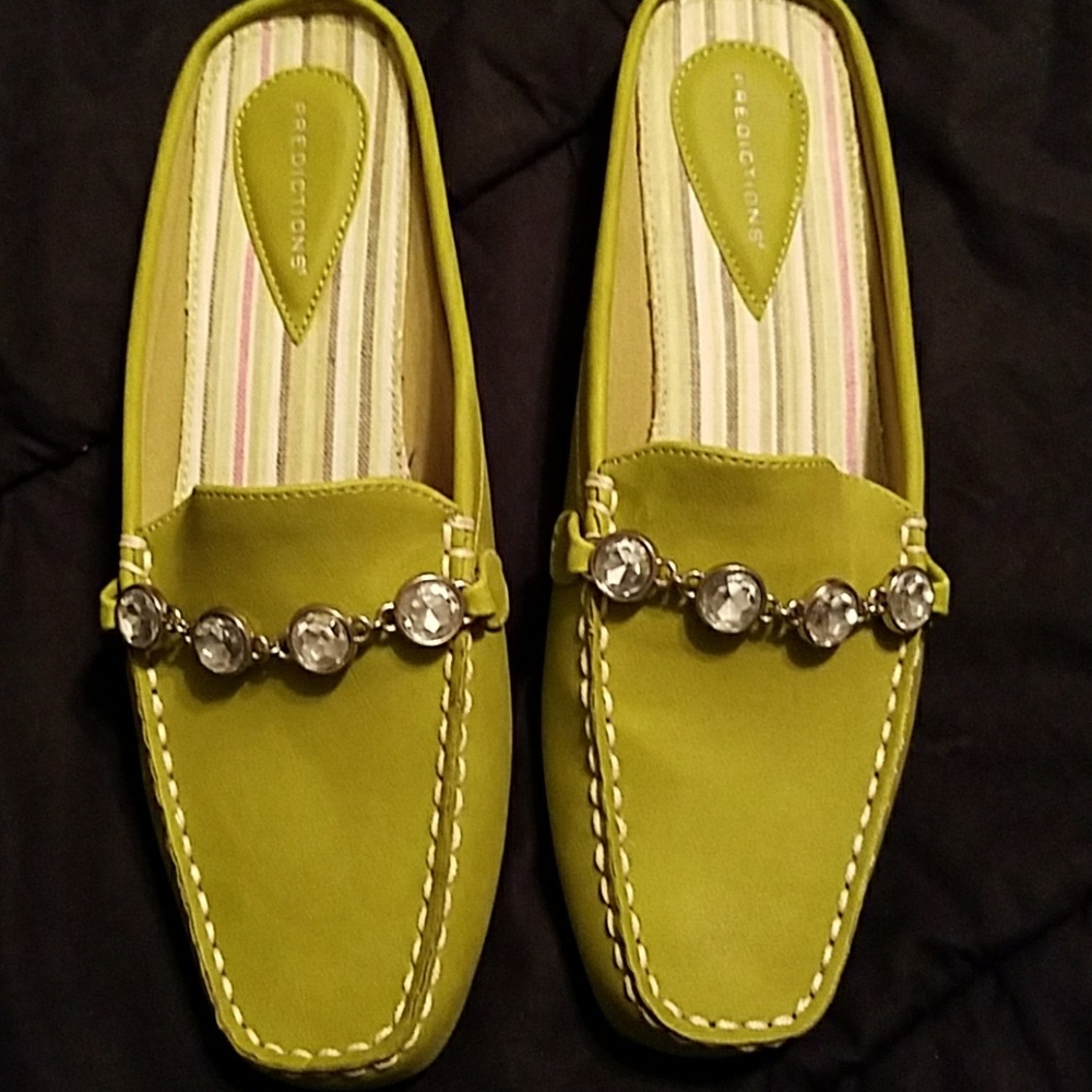 Women's size 7.5 slip on mules