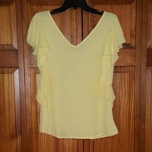 Penelope Butterfly Sleeve Blouse, Size M.