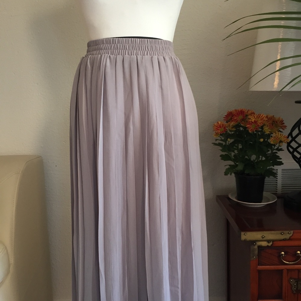 Gray Wide Pants