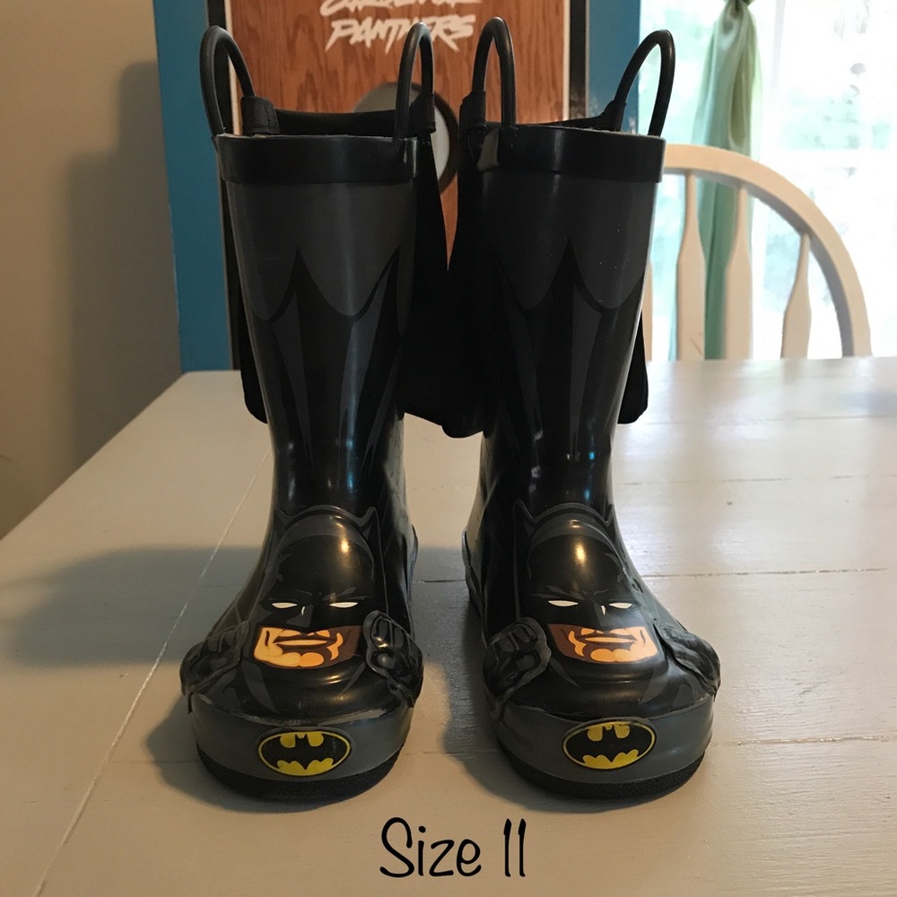 Boys Batman rain boots