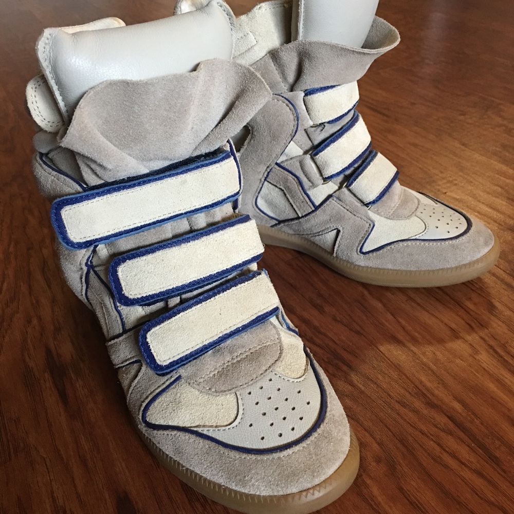 💯% Auth Isabelle Marant Wedge Sneakers