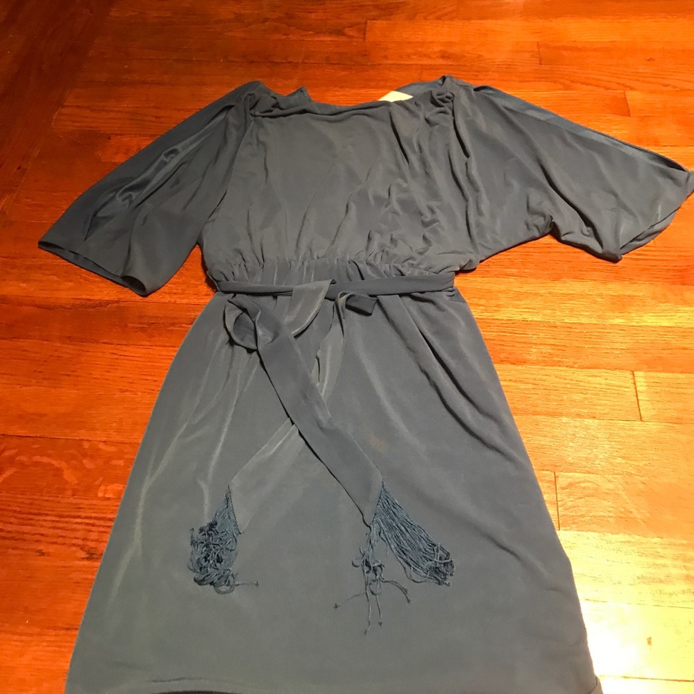 Jessica Simpson blue cocktail dress