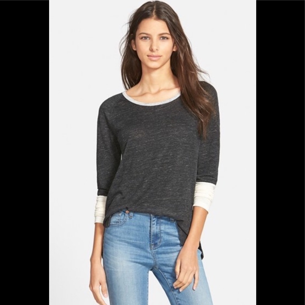 Madewell long sleeve top