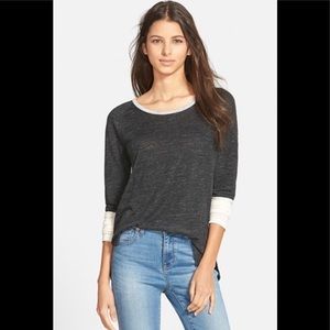 Madewell long sleeve top