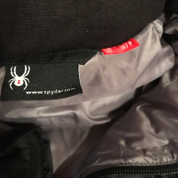 NWT Spyder Mini Pelmo Hybrid Down Jacket - Black - Picture 5 of 7