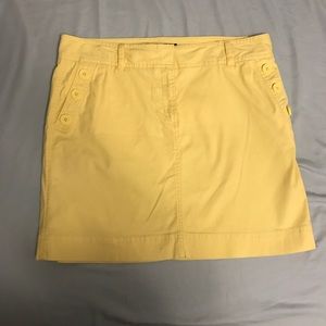 Vineyard Vines Yellow Size 10 Skirt