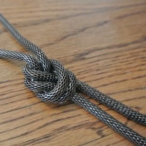 Chain Link Knot Necklace