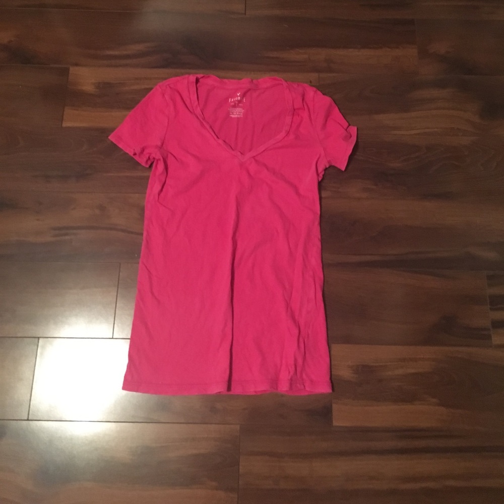 Pink American Eagle Tee
