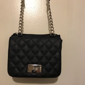 Nine West black crossbody purse