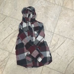 ❗️CUTE FLANNEL HOODIE❗️