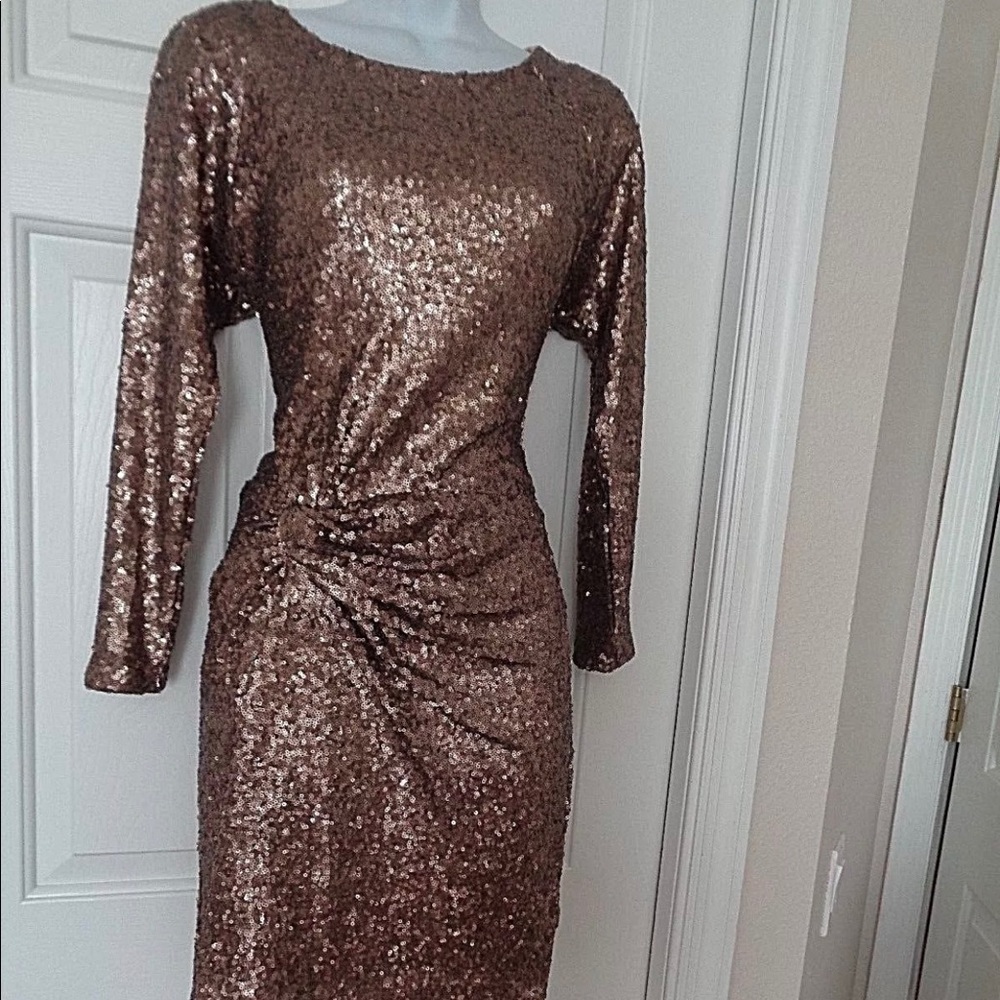 Sparkly copper dress Size Medium