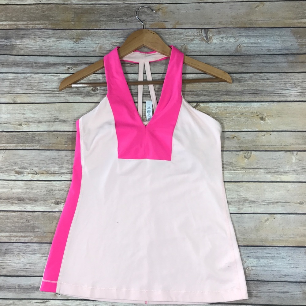 Lululemon Pink Tank Size 8