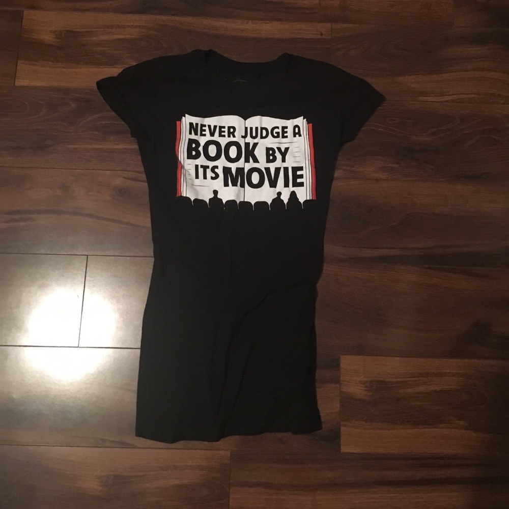 Never Judge a Book by Its Movie Tee