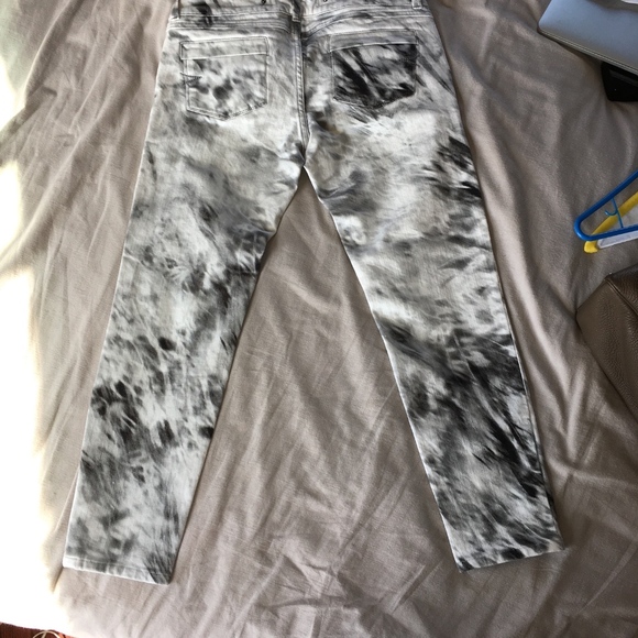 Barbara Bui Tie Dye Denim Trousers - Picture 2 of 4