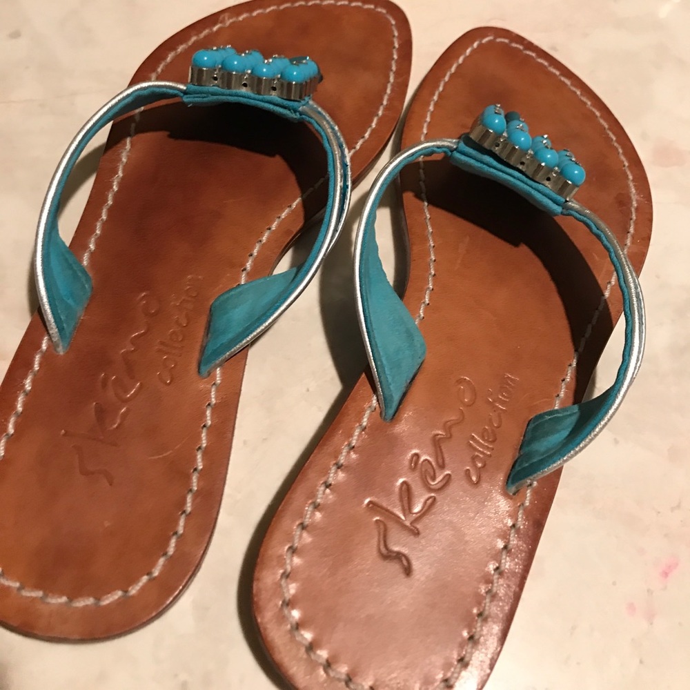 Skemo Blue Sandals