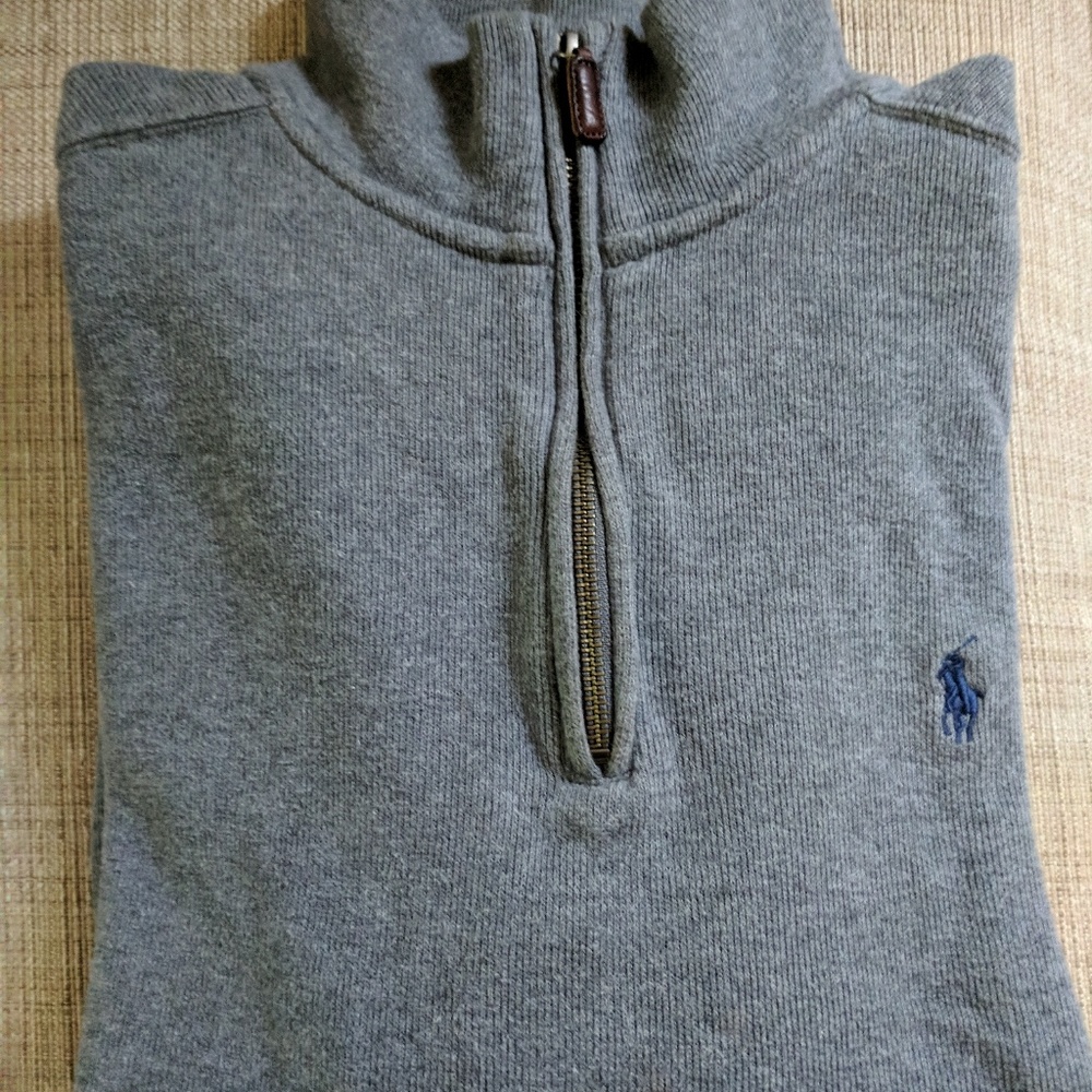 Ralph Lauren Quarter Zip Sweater