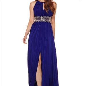 Beautiful Long Royal Blue formal dress