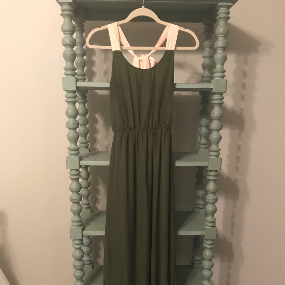 Lulu’s bridesmaid maxi dress