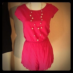 Pink romper