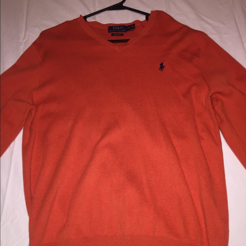 Polo Pima cotton sweater