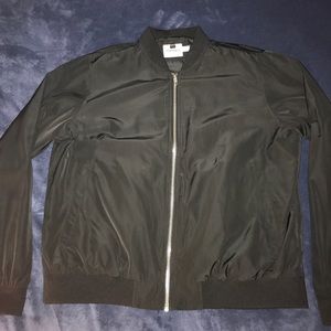 Topman Light Weight Bomber Jacket Black size XL