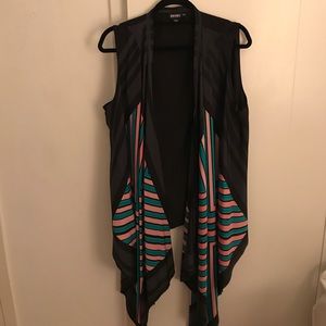 DKNY silk vest