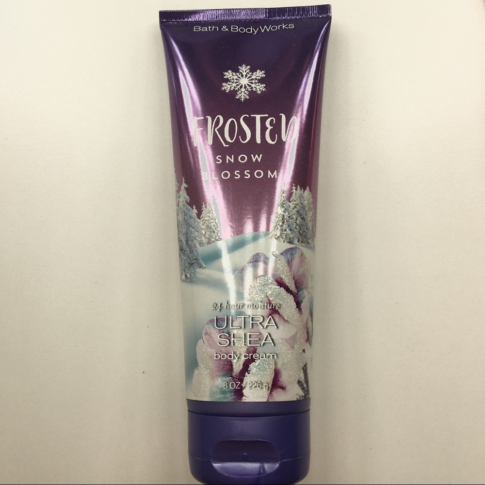 Bath and Body Works Frost Snow Blossom body cream