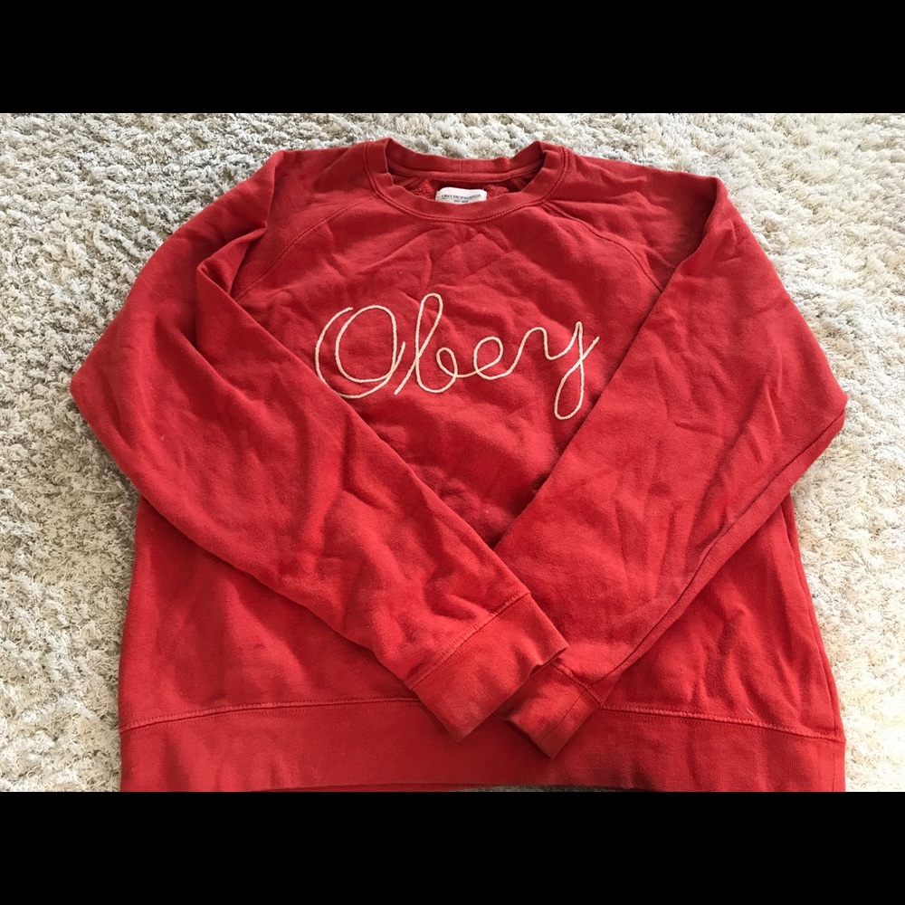 This obey crew neck is great for fall!
