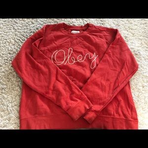 This obey crew neck is great for fall!