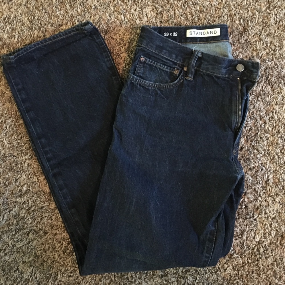 Gap men's standard cut 33x32 jeans