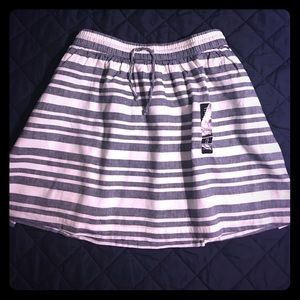 Striped skirt with pockets!