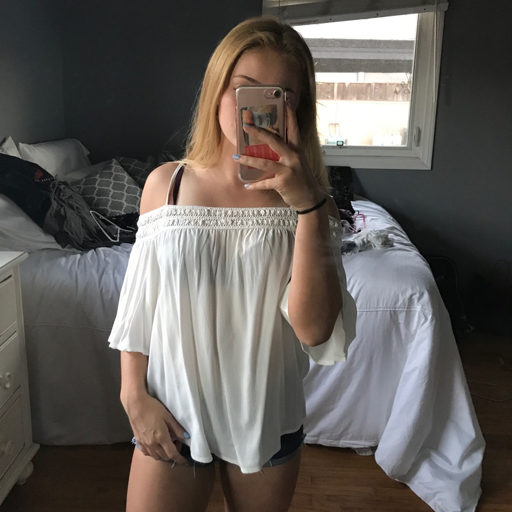 Off the shoulder top